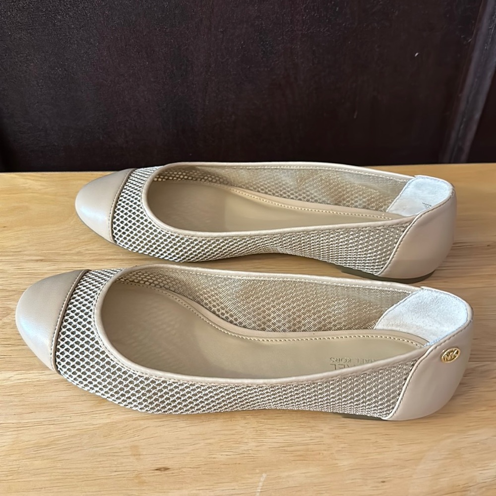 MICHAEL Michael Kors Beige Flats